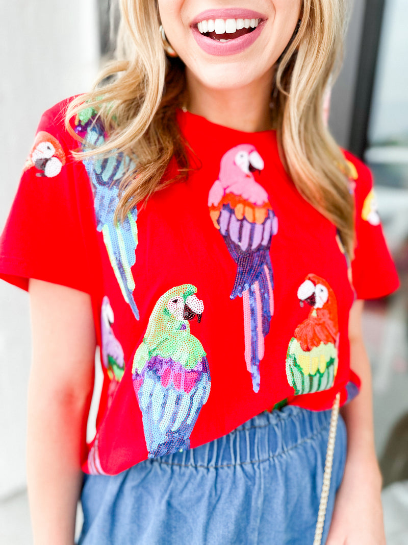 Parrot Party Tee