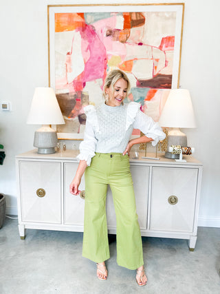 Chartreuse Chic Pant