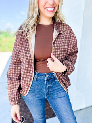 Chestnut Windbreaker