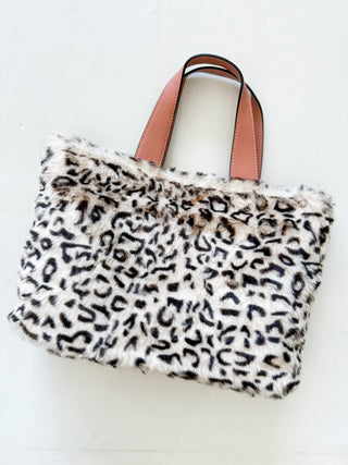 Julianne Leopard Tote Purse