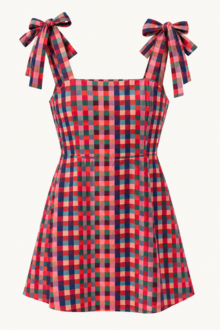 Linden Check Dress