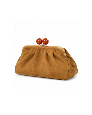 Aura Suede Clutch