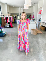 Twirl In Sunshine Maxi Dress