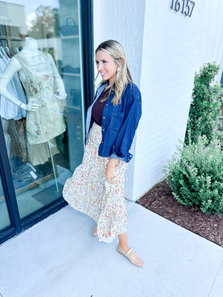 Storybook Smock Maxi Skirt