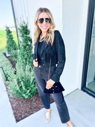 Falling For Fringe Jacket