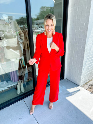 Red Sundazed Arden Trousers