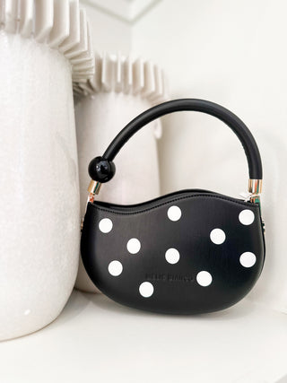 Jennie Polka Dot Handle Bag