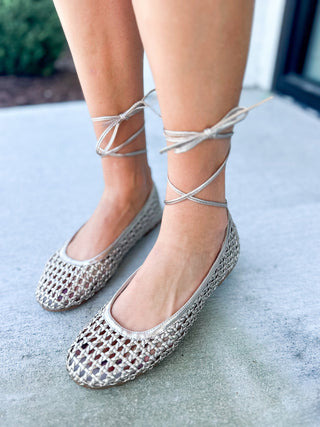 Sadie Gold Wrap Flat