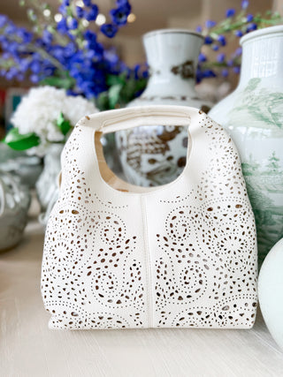 Ivory Farrow Small Tote Bag