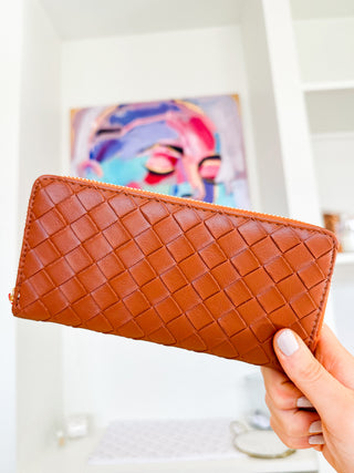 Large Woven Wallet