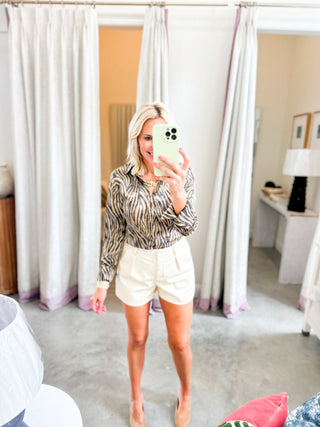 Brownstone Stripes Top