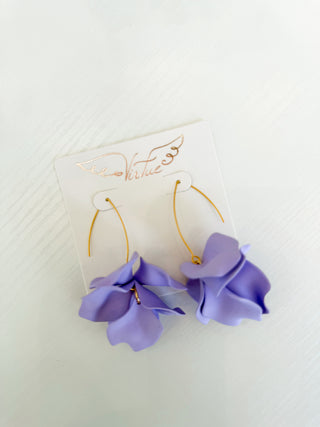Hyacinth Tiered Drop Earrings
