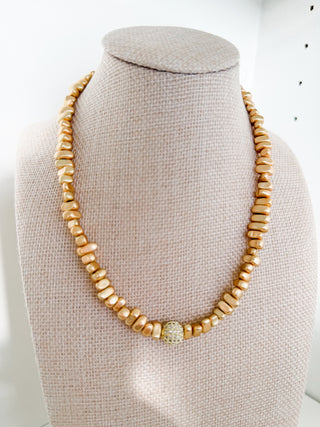 Brass Layering Necklace