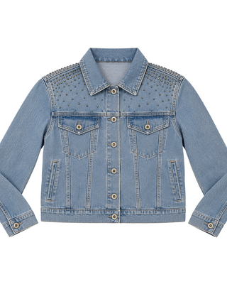 Rebel Studded Denim Jacket