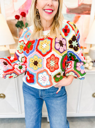 Lolli Crochet Sweater