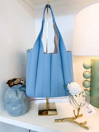 Blue Harper Tote Bag