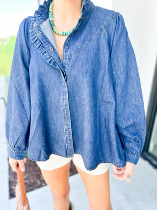 Lively Denim Top
