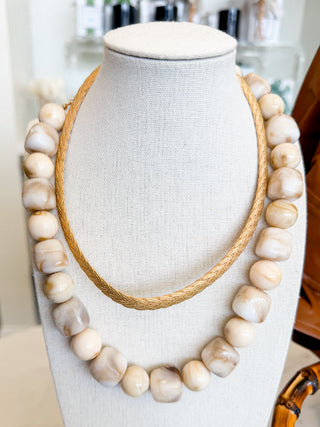 On Trend Stone Necklace