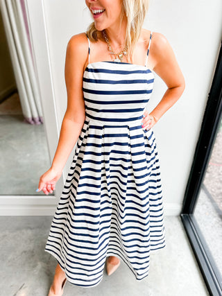 Classy In Stripes Dress