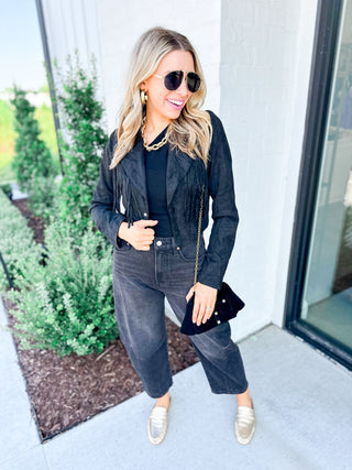 Falling For Fringe Jacket