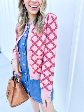 Floral Fantasy Cardigan