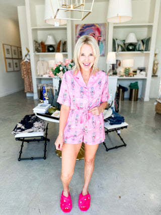 Graffiti Nutcracker Pajama Set