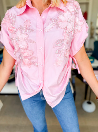 Sweet Magnolia Puff Sleeve Top