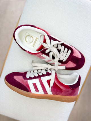 Velvet Wine Cloud Sneaker