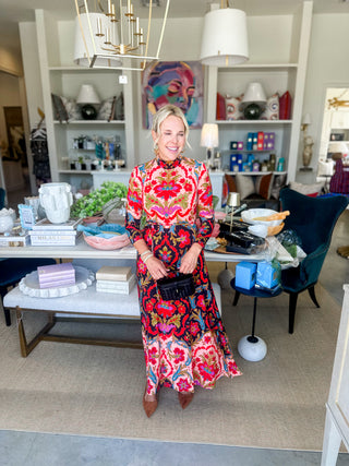 Fall on Fifth Maxi Dress