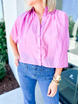 The Magenta Hayden Shirt