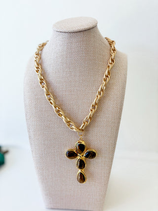 The Esther Cross Necklace