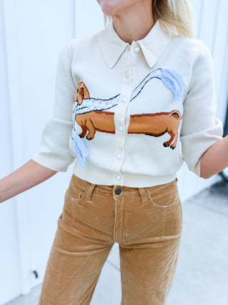 Snowy Morning Sweater