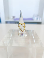 Heart Of Gold Ring
