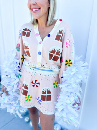 Gingerbread House Skirt