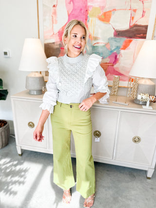 Chartreuse Chic Pant