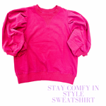 Stay Comfy In Style Sweatshirt | ONLINE EXCLUSIVE
