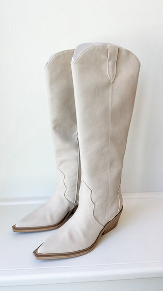 Greva Ivory Western Boot