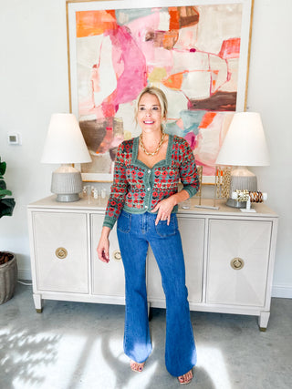 Floral Fascination Sweater