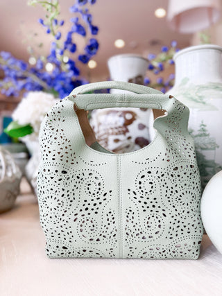 Mint Farrow Small Tote Bag