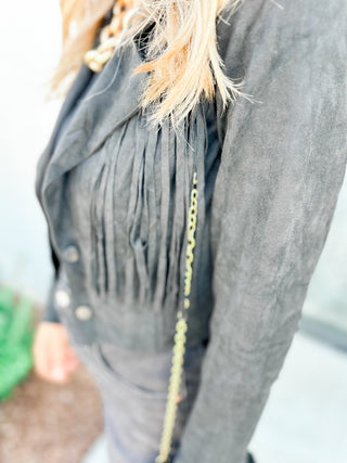 Falling For Fringe Jacket