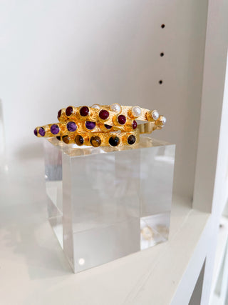 The Haven Gemstone Studded Cuff