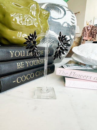 Crystal Wing Earring