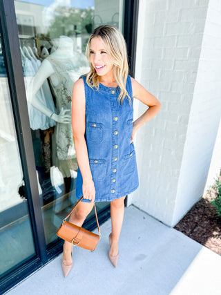 Midtown Denim Dress