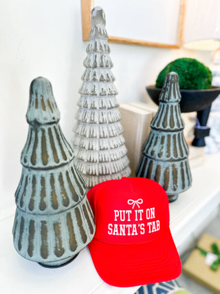 Santa's Tab Trucker Hat