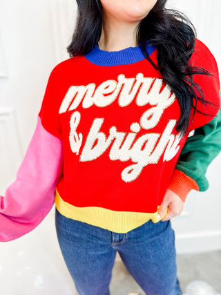 Fuzzy Merry & Bright Sweater