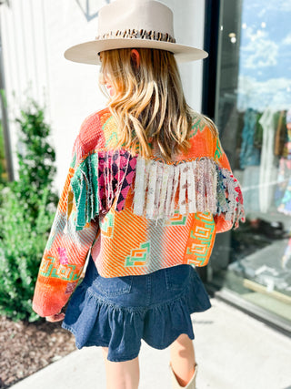Boone Fringe Jacket