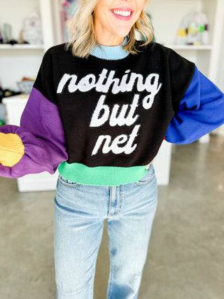 Nothing But Net Sweater