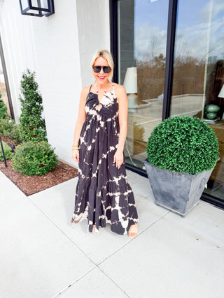 Shibori Haisley Dress