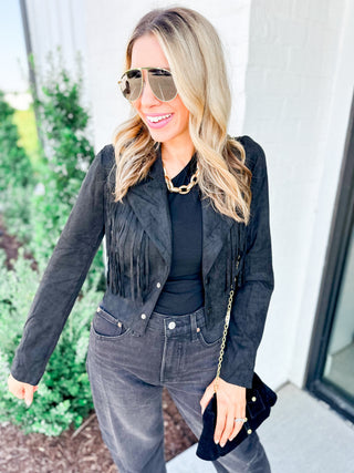 Falling For Fringe Jacket