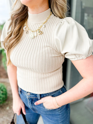 Peggy Ribbed Top